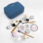 Mossio Portable Travel Makeup Beauty Bag Multifunction Cosmetic Organizer for Women Girls with Inner Pouch