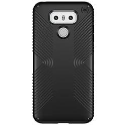 Speck Products Presidio Grip Cell Phone Case for LG G6 - Black/Black