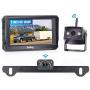 Yakry Y23 HD 1080P Digital Wireless Dual Backup Camera Hitch Rear View Camera for Cars,Trailers,Trucks,RVs,5th Wheels 5Monitor with Highway Monitoring System Super Night Vision