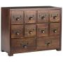 Primo Supply Traditional Solid Wood Small Chinese Medicine Cabinet l Vintage and Retro Look with Great Storage Apothecary Drawer Herbal Dresser l Great for Modern Gear | Wide - NO Assembly Required