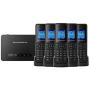 Grandstream DP750 Long-range DECT Base Station + DP720 5-UNITS DECT HD Handset