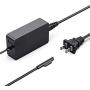 Surface Pro Charger BTBSZ 44W 15V 2.58A Power Supply Compatible with Surface Pro 6 Pro 5 Pro 4 Pro 3 Surface Laptop & Surface Go & Surface Book with USB Charging Port