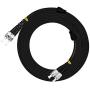 Jeirdus 5M FC to ST Outdoor Armored Duplex 9/125 SM Fiber Optic Cable Jumper Optical Patch Cord Singlemode 5Meters 16ft FC-ST