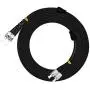 Jeirdus 5M FC to ST Outdoor Armored Duplex 9/125 SM Fiber Optic Cable Jumper Optical Patch Cord Singlemode 5Meters 16ft FC-ST