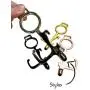 No Touch Door Opener (4 PC) | Clean Keys Button Pusher Stylus | Touchless Hands Free Sanitary Germ Utility Tool for Germaphobe | EDC Keychain | No Contact Handle | Multiple Opener