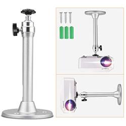 Angrox Mini Projector Mount, Projection 360 Degree Mini Stand/Mount for DR.J/VANKYO/QKK/PVO/AuKing/Jinhoo/DBPOWER/Anker/AAXA and Most Other Mini Projector