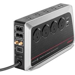 AudioQuest PowerQuest 3 – Power Conditioner/Non-Sacrificial Surge Protector – Power Strip – 8 Outlets – 4 USB Charging Ports (PQ3)