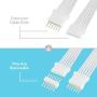 Litcessory Extension Cable for Philips Hue Lightstrip Plus (3.3ft, 1 Pack, White)