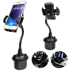 BTMAGIC Car Phone Mount, Dashboard Car Phone Holder, Ultimate Hands-Free Phone Holder for Car Dashboard, Washable Super Suction Cup (Black9)