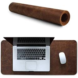 Londo Leather Extended Mouse Pad (Genuine Leather) (Brown) (OTTO271)