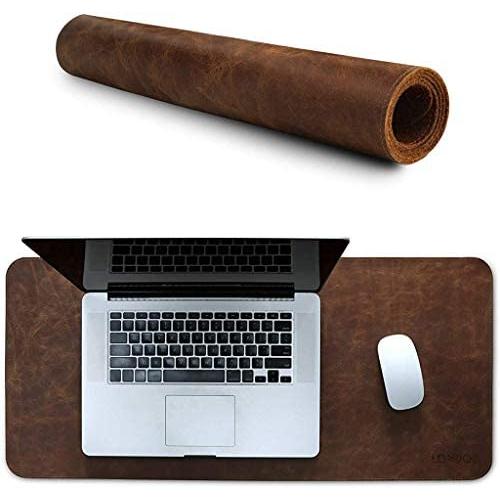 Londo Leather Extended Mouse Pad (Genuine Leather) (Brown) (OTTO271)