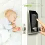 AL10B Lever Lock with Touch Screen and Bluetooth Smart Door Lock Digital Lock with 2 Mifare Cards