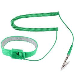 ARCTIC EAGLE Anti Static Wrist Strap, Strap Anti Shock Wristband Bracelet with Grounding Wire, Alligator Clip, Extendable Long Cord