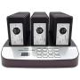 NOLAS Corum 48 Social Distancing Buzzer Restaurant Call Coaster Pagers/Guest Waiting Pager/Wireless Paging System with Charging Dock and Transmitter (Also Available in 16/32 Units) (48)