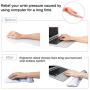 Mouse Wrist Rest Pad and Keyboard Wrist Rest Support Ergonomic Mouse Pad Set,DQQH Non Slip PU Base Wrist Support with Raised Memory Foam for Easy Typing & Gaming Relief, Beauty Butterfly
