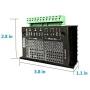 EASON Stepper Motor Driver TB6600 4A DC9-42V 32 Subdivision for Nema 17, 23 Series Stepper Motor CNC Controller single Axis Hybrid MicroStepping