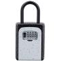 ZHEGE Key Lock Box, 4 Digit Combination Key Storage Lock Box with Resettable Code, Portable Key Safe Box for Door Knob, Realtors, Contractors