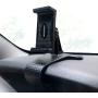 HORDZOOM Car Phone Holder Mount Strong Clip Non-Slip, 360 Degree Rotation Dashboard HUD Phone Holder for Car, Compatible with iPhone Samsung Galaxy LG Nokia Etc