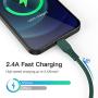 iPhone Charger Cable 3FT 5Pack,Lightning Cable 3 Foot Cord Sync USB Fast Charging Cord Compatible with iPhone 11/11 Pro/Pro Max/SE/X/XS Max/XR/8/8 Plus/7/7 Plus/iPad(Green)