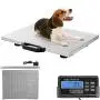 Happybuy Digital Livestock Scale 400Lbs x 0.2Lbs, Pet Vet Scale Large Platform 20.5x16.5 Inch, Stainless Steel Industrial Floor Scale Postal, Shipping Scale, Pig Scale, Dog Weight Scale Happybuy Digital Livestock Scale 400Lbs x 0.2Lbs, Pet Vet Scale Large Platform 20.5x16.5 Inch, Stainless Steel Industrial Floor Scale Postal, Shipping Scale, Pig Scale, Dog Weight Scale