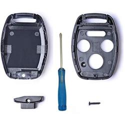 The Best Replacement for New 4 Buttons Keyless Entry Remote Honda Key Fob Shell Case Fit for 2008-2012 Honda Accord 2006-2013 Honda Civic EX 2009-2015 Honda Pilot