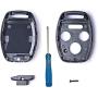 The Best Replacement for New 4 Buttons Keyless Entry Remote Honda Key Fob Shell Case Fit for 2008-2012 Honda Accord 2006-2013 Honda Civic EX 2009-2015 Honda Pilot The Best Replacement for New 4 Buttons Keyless Entry Remote Honda Key Fob Shell Case Fit for 2008-2012 Honda Accord 2006-2013 Honda Civic EX 2009-2015 Honda Pilot