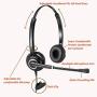 Phone Headset with Microphone Noise Canceling, Call Center Office Headset RJ9 Jack with Mic Mute & Volume Control for Cisco Landline 6941 7841 7941 7942 7945 7960 7961 7962 7965 8845 8945