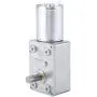 12V DC 2-100RPM Metal Gear Motor High Torque Turbine Turbo Worm Geared Reduction Electric Motor Worm Reducer