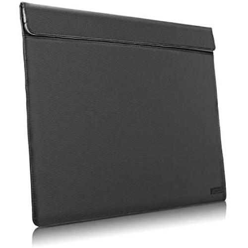 Silent Pocket Waterproof Nylon Faraday Bag, Signal Blocking Device Sleeve for 13 inch and 15 inch Laptops and Tablets - Instant Protection (13 inch, Grey)