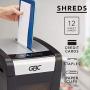GBC ShredMaster Home Office Shredder, PSX12-06, Cross-Cut, 12 Sheets (1757408)