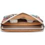 KAYOND Canvas Water-Resistant for 11-11.6 Inch Laptop Sleeve Case Bag (11-11.6 Inches, Forest Series Black)