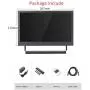 KENOWA 11.6 Inch Portable Monitor 1366x768 Display Screen, with HDMI VGA BNC AV USB Port, Alu Body Built-in Speaker, for Car Backup Camera PC TV Camera Raspberry Pi Window PS3 PS4 Extend Screen
