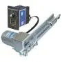BEMONOC AC 110V Linear Actuator Stroke 100mm 4inches AC Reciprocating Motor High Torque 35 RPM & 15Watts AC Speed Controller Kits for DIY Hobbies