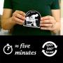 Toilet Timer by Katamco (Classic), Funny Gifts for Men, Husband, Dad, Fathers Day, Birthday Gag