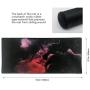 YEBMoo Extra Large Gaming Mouse Pads/Extended Protective Office Desk Mouse Mat Non-Slip Professional Precision Tracking Surface (35.4'' x 15.7'') for PC Computer Laptop (041heiyun)