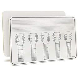 Guitar-4, 11'' x 17'' x 1/8'' Music Lapboards (11'' x 17'', Music Staffs & Guitar Necks)
