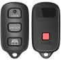 VOFONO Perfect Car Key Fob Replacement Keyless Remote Fit for Toyota 4Runner 1999-2009/Sequoia 2001-2008 FCC ID:HYQ12BAN HYQ12BBX HYQ1512Y (Pack of 2) VOFONO Perfect Car Key Fob Replacement Keyless Remote Fit for Toyota 4Runner 1999-2009/Sequoia 2001-2008 FCC ID:HYQ12BAN HYQ12BBX HYQ1512Y (Pack of 2)