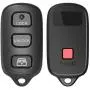 VOFONO Perfect Car Key Fob Replacement Keyless Remote Fit for Toyota 4Runner 1999-2009/Sequoia 2001-2008 FCC ID：HYQ12BAN HYQ12BBX HYQ1512Y (Pack of 2)