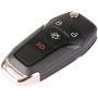 cciyu X 1 Flip Key Fob with Key Blade 4 buttons Replacement for 13 14 15 16 for F ord Fusion Series with FCC N5F-A08TAA