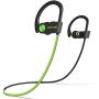 LETSCOM Bluetooth Headphones V5.0 IPX7 Waterproof, Wireless Sport Earphones, HiFi Bass Stereo Sweatproof Earbuds W/Mic, Noise Cancelling Headset for Workout, Running, Gym, 8 Hours Play time