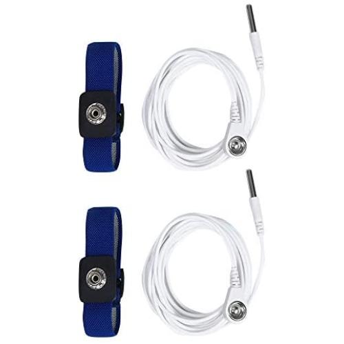New VitaliZEN Earthing / Grounding Cords (Set of 2 Cords & 2 Wrist Straps)