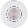 Globe Electric 90953 Recessed Lighting (10 Pack), 4'' White Round Swivel, 10 Count