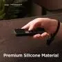 elago R3 Protective Case Compatible with Apple TV Siri Remote 4K (5th) / 4th Generation (Black) - Extra Protection, Durable Silicone, Lanyard Included, Full Access