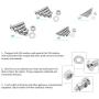 DYWISHKEY 1220 PCS M2 M3 M4 M5, 304 Stainless Steel Hex Button Head Cap Bolts Screws Nuts Washers Assortment Kit with Hex Wrenches