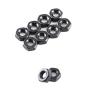 Hex Socket Screws, 300Pcs M3 Black Alloy Steel Hex S ocket Screws Bolt with Hex Nuts Washers Assortment for Electronic Products(A)