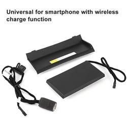 Wireless Charger, Car Wireless Charging pad Center Console Fast Quick Phone Charger Fit for Ja-guar XE/XF/XFL/F-PACE 2017-2019 15W
