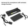 Wireless Charger, Car Wireless Charging pad Center Console Fast Quick Phone Charger Fit for Ja-guar XE/XF/XFL/F-PACE 2017-2019 15W