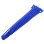 Monoprice Hook & Loop Fastening Cable Ties 9inch, 10pcs/Pack - Blue