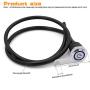 Blue LED Motorcycle Switch Horn ON-Off Headlight Fog Light Handlebar Adjustable Mount Waterproof Switches Button DC12V momentary Actions Cycling Retail
