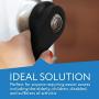Two Pack Door Handle Extension, Soft Rubberized Doorknob Extension, Converts Knob Style Doors to Handles for Easy Accessibility for Elderly, Disabled, Children, Fits Door Knobs 2'' to 2.5''